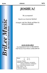 Joshua! TB choral sheet music cover